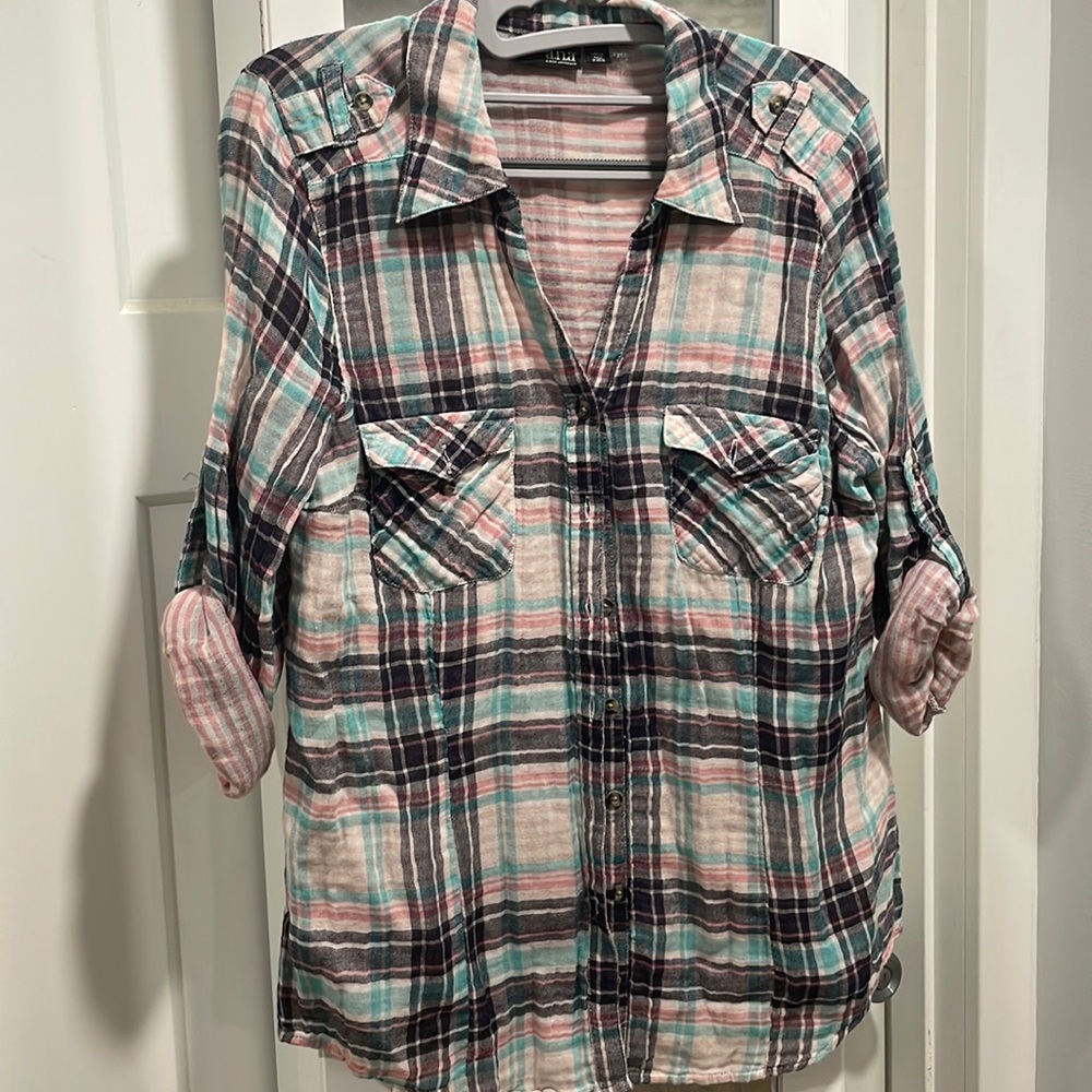 Ana button down - large